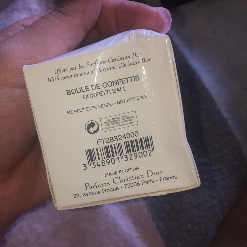 Dior Christmas ornament